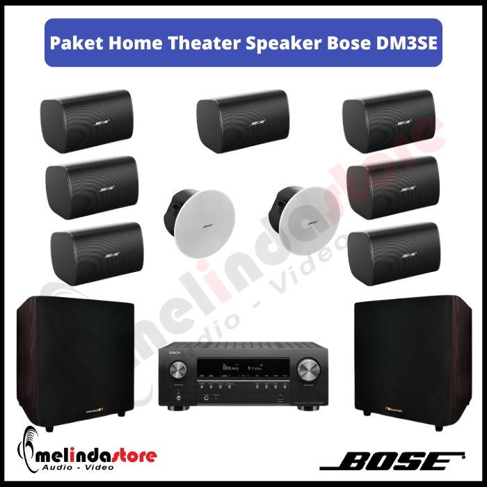 Paket Home Theater Speaker Bose DM3SE | Home Theater 7.2.2